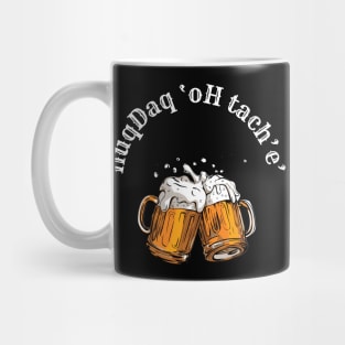 Where's the Bar - nuqDaq 'oH tach'e' (MD23KL001c) Mug